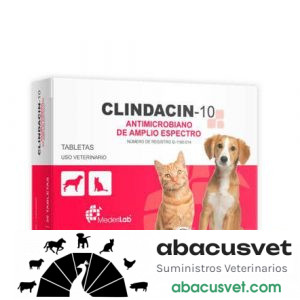 Clindacin - 10 caja con 30 tabletas - SUVET