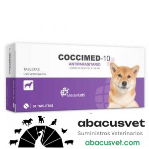 Coccimed 10 caja de 30 tabletas - SUVET