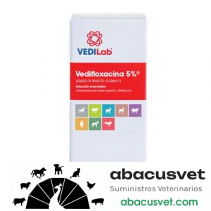 Vedifloxacina 5% frasco de 50 ml - SUVET