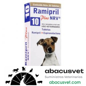 RAMIPRIL PLUS 10 frasco de 30 tabletas - SUVET