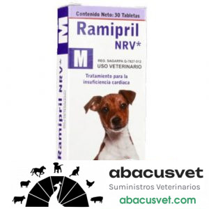 RAMIPRIL NRV M frasco de 30 tabletas - SUVET