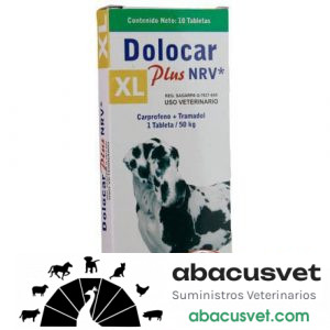 DOLOCAR PLUS NRV XL caja de 10 tabletas - SUVET