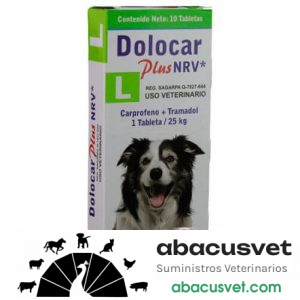 DOLOCAR PLUS NRV L caja de 10 tabletas - SUVET