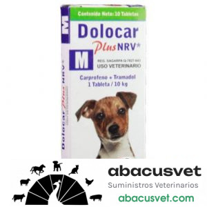 DOLOCAR PLUS NRV M caja de 10 tabletas - SUVET