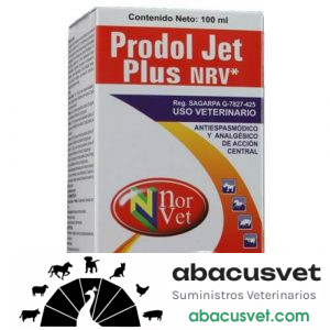 PRODOL JET PLUS SOL. INY.  frasco de 100 ml - SUVET