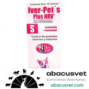 IVER-PET'S PLUS S caja de 30 tabletas - SUVET