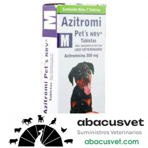 AZITROMI-PETS NRV Tabletas M caja de 7 tabletas - SUVET