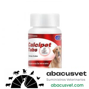Calci Pet Tabs  frasco de 30 tabs - SUVET