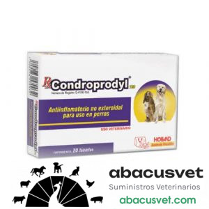 RX Ccondoprodryl caja con 20 tabletas de 100 mg - SUVET