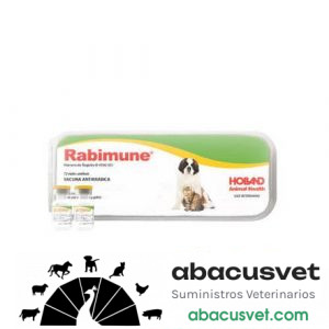 Rabimune estuche con 12 dosis de 1 ml - SUVET