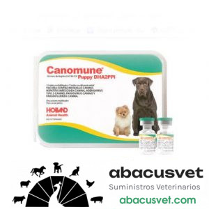 Canomune  Puppy DHA2PPI estuche con 12 dosis de 1 ml - SUVET