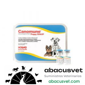 Canomune  Puppy DHA2P estuche con 12 dosis de 1 ml - SUVET