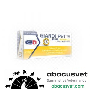 Giardi Pets Plus Amarillo caja de 20 tabs - SUVET