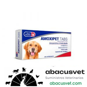 Amoxi pet tabs caja de 30 tabs - SUVET