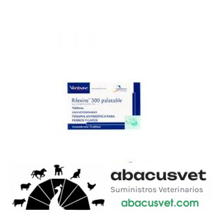 RILEXINE 300 PALATABLE tableta - SUVET