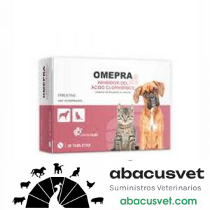 OMEPRA Inhibidor del ácido clorhídrico caja con 30 tabletas de 10 mg - SUVET