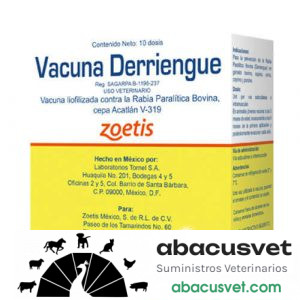 Vacuna Derriengue frasco de 6 dosis - SUVET