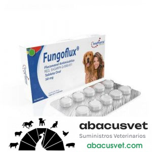 Fungoflox caja con 14 tabletas de 50 mg - SUVET