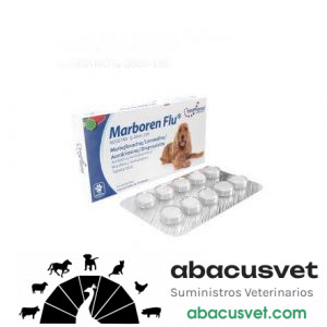 Marboren Flu  caja con 10 tabletas de 20 mg - SUVET