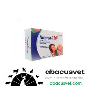 Nixoren 150 caja con 20 tabletas de 150 mg - SUVET