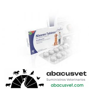 Nixoren caja con 20 tabletas de 50 mg - SUVET