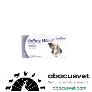 Dolfeno 120 caja con 20 tabletas de 120 mg - SUVET