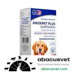 AMOXIPET PLUS Suspensión frasco de 60 ml - SUVET