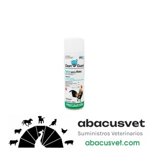 Talco para aves Clean Guard envase de 100 g - SUVET Talco para aves Clean Guard envase de 100 g - SUVET