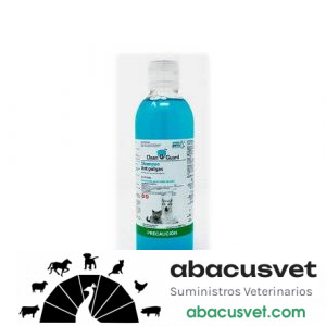Shampoo antipulgas Clean Guard botella de 250 ml - SUVET