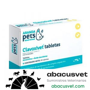 Clavoxibet tabs  frasco de 20 tabs - SUVET