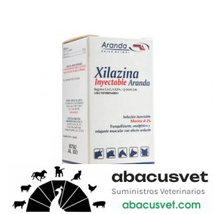 Xilazina inyectable Medicamento Controlado frasco de 20 ml - SUVET