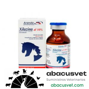 Xilazina 10% Medicamento Controlado frasco de 20 ml - SUVET