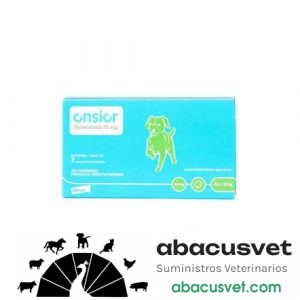 Onsior Sobre pedido y disponibilidad caja con 7 tabletas de 20 mg  - SUVET
