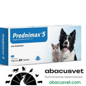Prednimax 5  frasco de 20 tabs - SUVET