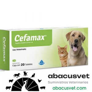 Cefamax Tabletas frasco de 20 tabs - SUVET