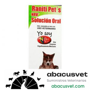 Raniti pets NVR Solución Oral gotas frasco de 30 ml - SUVET