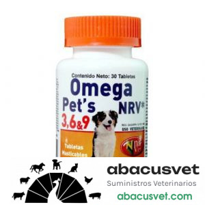 Omega Pets NVR masticables envase de 30 tabletas - SUVET