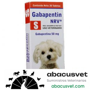 Gabapentin S NVR Requiere receta médica cuantificada caja con 30 tabletas de 50 mg - SUVET