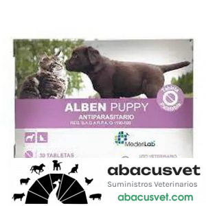 ALBEN PUPPY caja de 30 tabletas - SUVET
