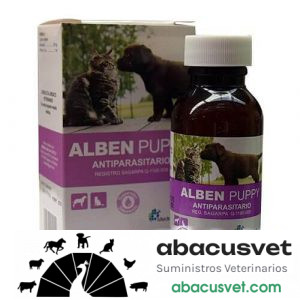 ALBEN PUPPY SUSP ORAL frasco de 60 ml - SUVET