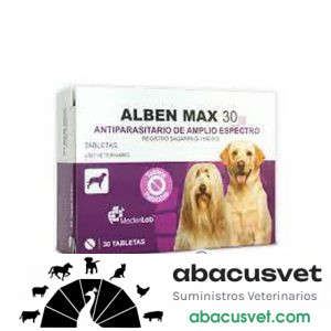 Alben Max 30 Sobre pedido caja de 30 tabletas - SUVET