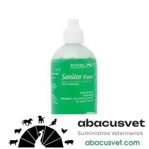 Sanitor forte linea economica sin atomizador frasco de 120 ml - SUVET