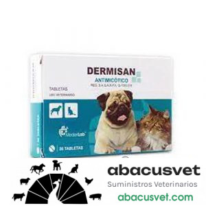 Dermisan  Caja con 30 tabletas de 100 mg - SUVET