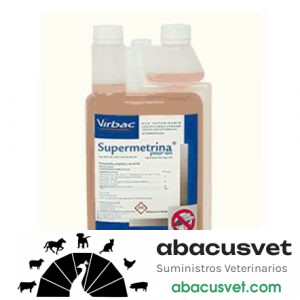 Supermetrina pour-on frasco de 1 lt - SUVET