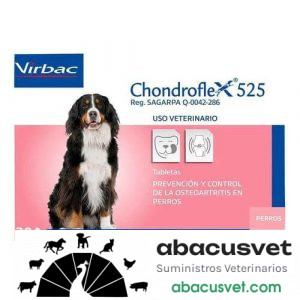 Chondroflex 525 Perros 25-40 kg caja de 30 tabletas - SUVET