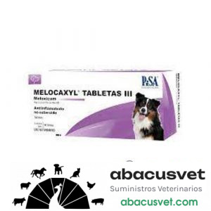 Melocaxyl III caja con 30 tabletas de 3 mg - SUVET