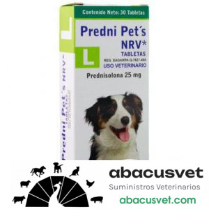 Predni-Pets L caja de 30 tabletas - SUVET