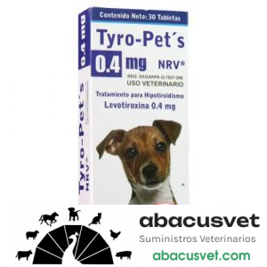 Tyropets M NVR la venta requiere receta médica caja con 30 tabletas de 0.4 mg - SUVET