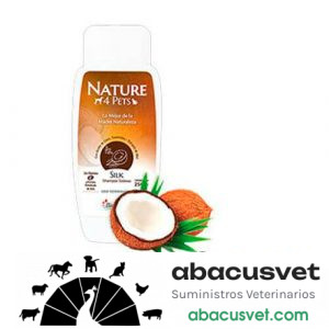 Nature 4 Pets Shampoo Silk 250 ml  botella de 250 ml - SUVET