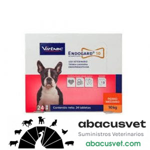Endogard 10 caja de 24 tabletas - SUVET